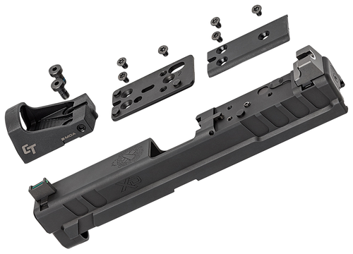 Springfield XD OSP 9mm Black Steel for Springfield XD with Optics Cut, Suppressor Height Night Sights, Includes Red Dot & Cover Plates