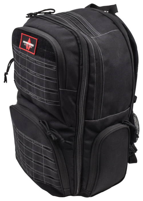 Advance Warrior Solutions JUGSDBPBL Juggernaut 5 Day Pack Black Polyester, MOLLE Front, Hydration System Compatible