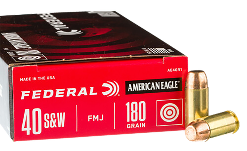 Federal Champion Training 40S&W 180gr Full Metal Jacket 400 Per Box/1 Case *Loose