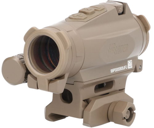 Sig Sauer Romeo4XT-Pro 1 x 20mm Closed Red Dot Sights Flat Dark Earth 1x20mm 2 MOA Red Dot Ballistic Circle Dot Quad