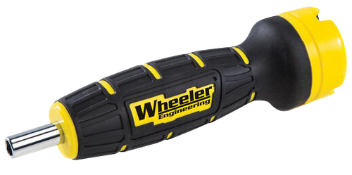 Wheeler F.A.T. Digital Wrench Black/Yellow Universal Firearm 12 Pieces Features Digital LCD
