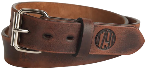 1791 Gunleather 01 Gun Belt Vintage Leather 42/46 1.50" Wide Buckle Closure