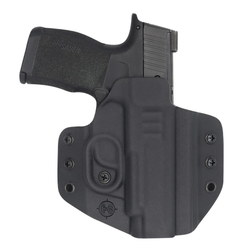C&G Holsters Covert Outside Waistband Black Kydex Belt Loop Fits Sig P365 XL