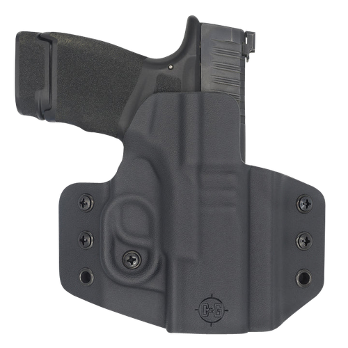 C&G Holsters Covert Outside Waistband Black Kydex Belt Loop Fits Springfield Hellcat