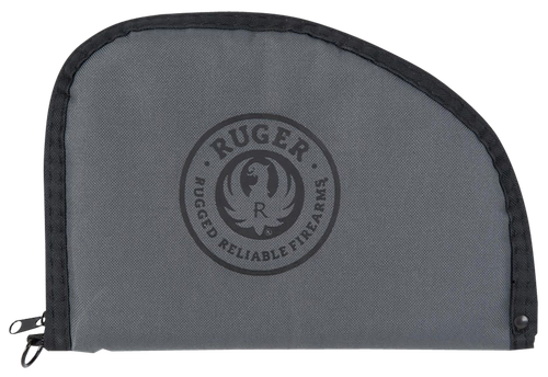 Allen Ruger Rugged Pistol Case, 10" Long, Black/Gray, Holds 1, Polyester