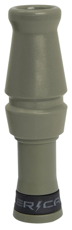 Power Calls Impact2 Open Call Double Reed Attracts Mallards Olive Drab Green Polycarbonate/Acrylic