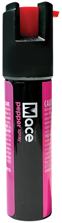 Mace Twist Lock Pepper Spray OC Pepper 15 Bursts Range 10 ft 0.75 oz Neon Pink