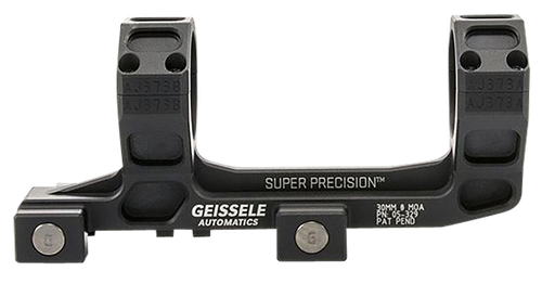 Geissele Automatics Super Precision Vortex Scope Mount/Ring Combo Standard Black Anodized Aluminum 30mm Tube Picatinny Rail Mount