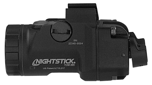 Nightstick , Tactical Weapon-Mounted Light, Fits Sig P365, 650 Lumens, 2 Hour Run Time, IP-X7 Waterproof, Matte Finish, Black