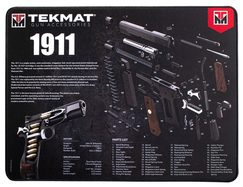 TekMat Ultra 20 Cleaning Mat Black/White Thermoplastic Fiber Top Vulcanized Rubber Back 15"x20" 1911 Parts Diagram