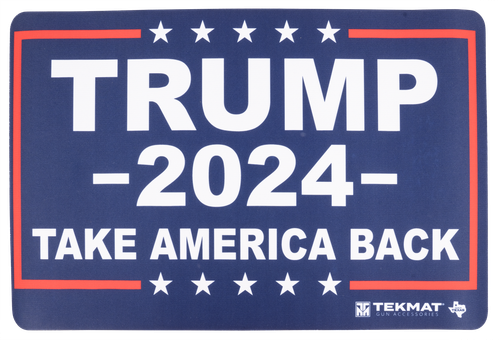 TekMat Trump 2024 Take Back America Thermoplastic Fiber Top Vulcanized Rubber Back 17" x 11"