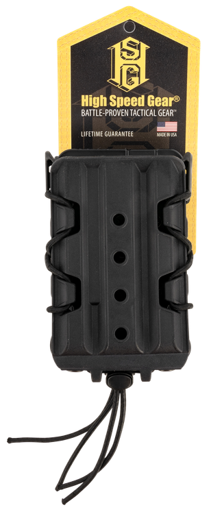 High Speed Polymer Taco X2R, Double Magazine Pouch, Molle, Fits Most AR 15 Magazines, Polymer Construction, Black