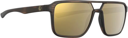 Leupold Performance Wear Bridger Shatter Proof Polarized Bronze Mirror Lens, Matte Tortoise Frame, Includes Carrying Case/Bag/Lens Cloth