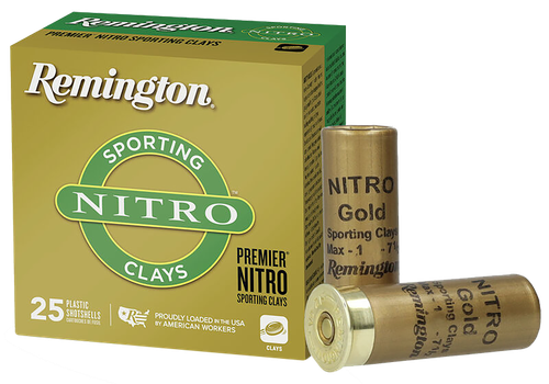 Remington Premier Nitro Sporting Clay 12 Ga 2.75" 1 oz 7.5 Shot 25 Per Box