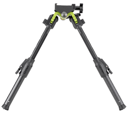 MDT GreenD-POD Green/Black 4.50"-9" Carbon Fiber/Aluminum, Adj. Throw Lever, 4 Leg Positions, Picatinny Rail