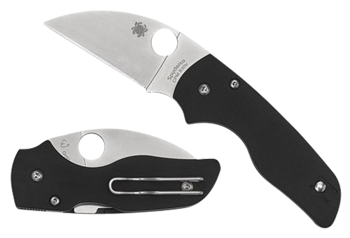 Spyderco Lil' Native 2.44" Folding Wharncliffe Plain CPM S30V SS Blade/Black Textured G10 Handle Includes Pocket Clip