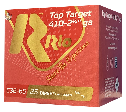 Rio Top Target Heavy Field .410 Ga 1300 fps 1/2 oz 7.5 Shot, 25rd Box
