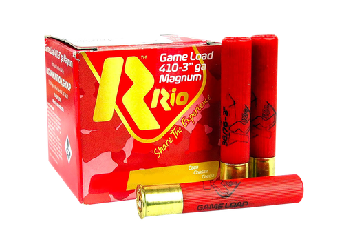 Rio Game Load Heavy Field .410 Ga 3" 1 1/16 oz 7.5 Shot, 25rd Box