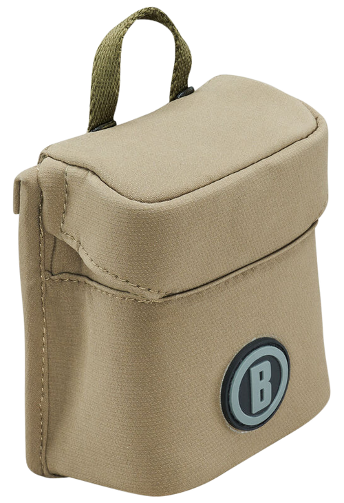 Bushnell Vault Modular Optics Protection System Laser Range Finder Pouch Tan Quiet Exterior with Lens Cleaning Interior, Modular Mounting System, Includes Coiled Tether