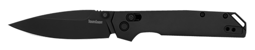 Kershaw Iridium 3.40" Folding Spear Point Plain Satin/Stonewashed D2 Steel Blade/ Gray Anodized Aluminum Handle Includes Pocket Clip