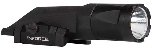 INFORCE WMLx, Weaponlight, Gen 3, Fits Picatinny, White/Infrared, Black, 900 Lumen for 2 Hours, White LED, Secondary IR LED 400mW, 4 Hours, Primary White Light, Constant/Momentary/Strobe
