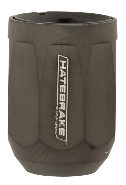 Maxim Defense Hate Brake 30 Caliber (7.62mm), 5/8"-24 tpi, 1.50" D Black DLC Stainless Steel
