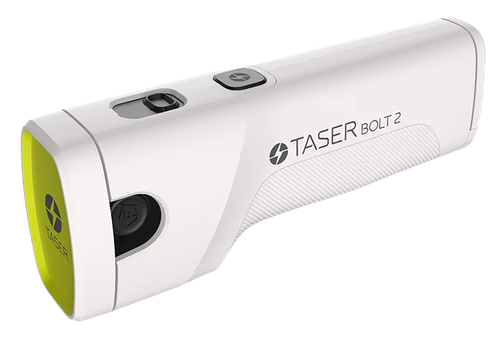 TASER Bolt 2 Range of 15 ft White Includes Wrist Strap