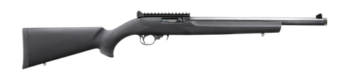 Ruger 10/22 Carbine 22 LR, 16.12" Threaded Bull Barrel, Black, Hogue Tactical Stock, 10rd