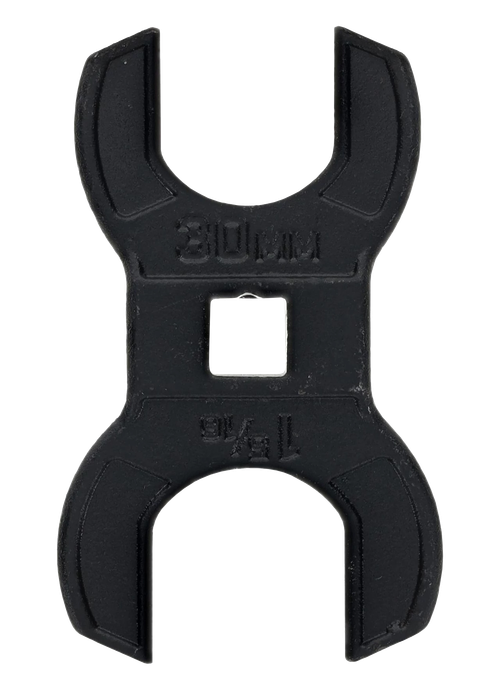 Wheeler Delta Series, Crowfoot Wrench, 30mm / 1-5/16, Black, Steel Construction