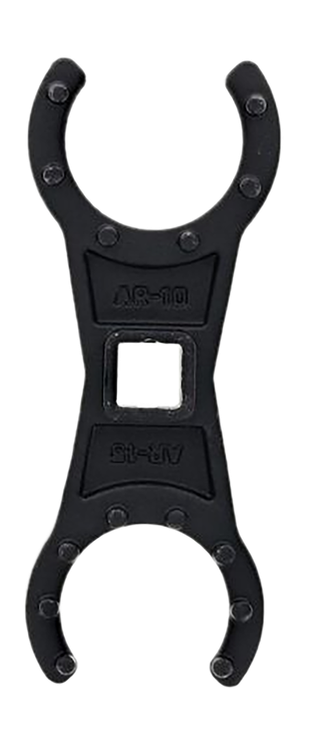 Wheeler Delta Series, Crowfoot Wrench, For Mil-Spec Barrel Nut, Black, Steel Construction