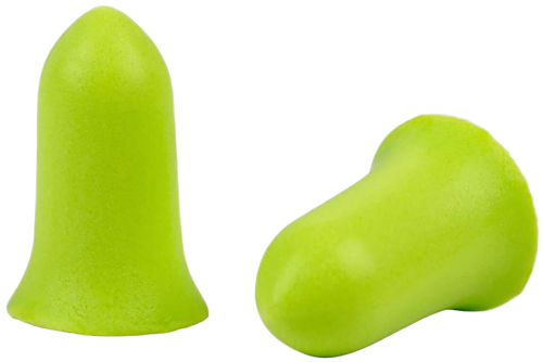Allen ULTRX Tapered Foam Plugs, NRR 32dB, Lime Green, 25 Pairs