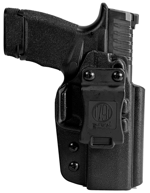 1791 Gunleather Tactical Inside Waistband Black Kydex CompatibleSpringfield Hellcat Pro Belt Clip