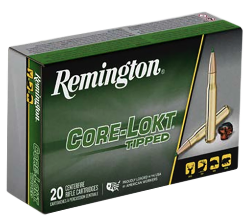 Remington Core Lokt Tipped, 6.5 PRC, 140gr, Core-Lokt Polymer Tip, 20rd Box