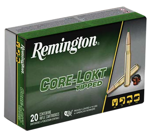 Remington Core Lokt Tipped, 7MM Remington, 175gr, Polymer Tip, 20rd Box