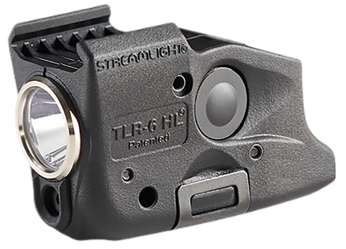 Streamlight TLR-6 HL, Tac Light with Green Laser, For Sig P365, 300 Lumens, Matte Finish, Black, Includes Three SLB2 Batteries with USB-C Charging Case