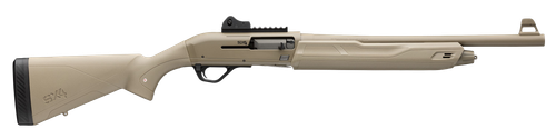 Winchester SX4 Defender Compact 12 Ga, 3" Chamber 18.5" Barrel, Flat Dark Earth Cerakote,Picatinny Rail, 4rd