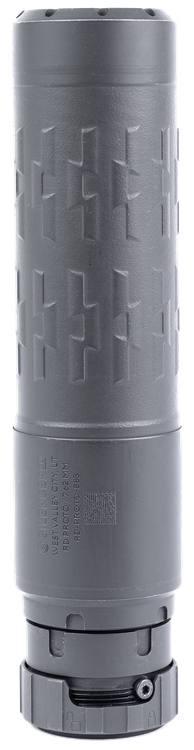 SilencerCo Velos Suppressor, 5.56mm/300WIN, 6.4" Long, 174 SS and Inconel 625 Construction, Matte Black