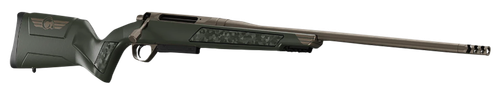 Christensen Arms Evoke 7MM PRC, 22" Barrel, Threaded 5/8x24, Premium RFR Muzzle Brake, Cerakote Finish, Burnt Bronze, Picatinny Rail, Trigger Tech Adjustable Trigger, 4rd, 1 Magazine