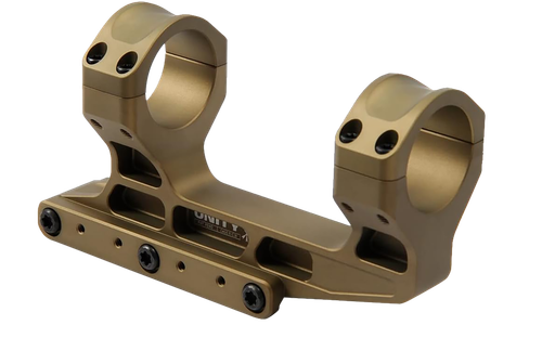 Unity Tactical FAST, LPVO Mount, 2.05" Optical Height, Compatible with 30mm Tube Size, Anodized Finish, Flat Dark Earth