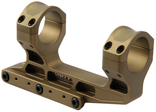 Unity Tactical FAST, LPVO Mount, 2.05" Optical Height, Compatible with 34mm Tube Size, Anodized Finish, Flat Dark Earth