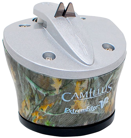 Camillus Extreme Edge Sharpener Camo Carbide/Ceramic Sharpener Ceramic Carbide