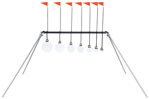 Birchwood Casey Centerfile KYL, 3/8" Steel Target, Portable Design, Silver/Black