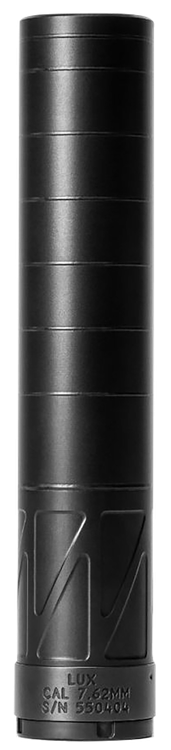 Energetic Armament Lux Titanium, 6.5mm Grade 5 Titanium Core, 5/8X24 Thread, HUB Mounting Hardware, Boron Nitride Internal DLC External Dark Gray