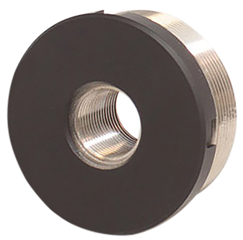 Energetic Armament Direct Thread Adapter, M14x1 LH Direct Threads, 1.375x24 Suppressor Threads, Titanium, Cerakote Black