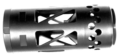 Energetic Armament SOB Flash Can, 5.56 Muzzle Device, 5.7 Ounces, Black, Includes 5.56 End Cap