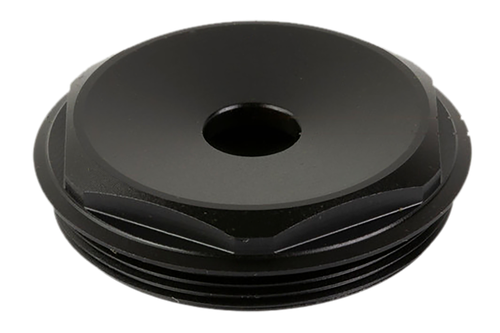 Energetic Armament Ultralight, 7.62mm Titanium End Cap, For Vox Suppressor, DLC Black