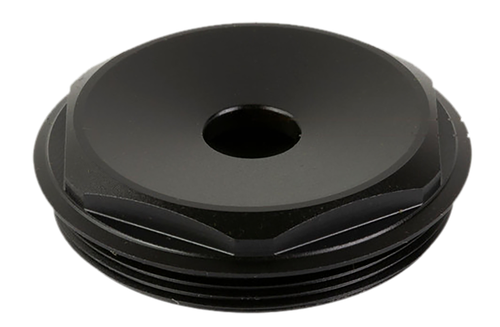 Energetic Armament 5.56 End Cap, Machined from Stainless, For Vox Suppressor, Nitride Black