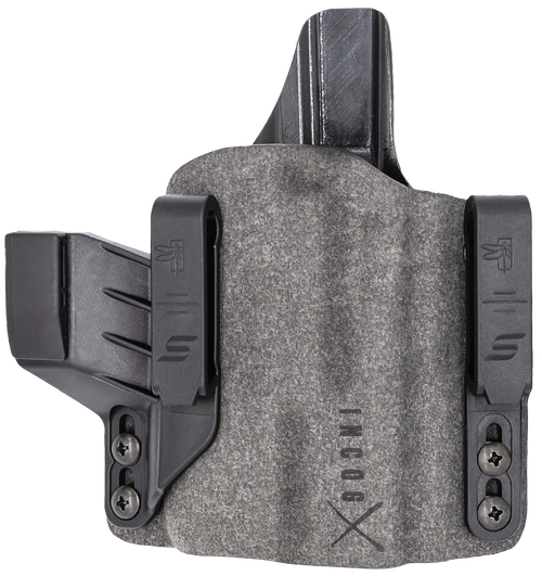 Safariland INCOG-X, Joint Collaboration with Haley Strategic, Inside the Waistband Holster, Fits Sig P365/X/XL, Microfiber Suede Wrapped Boltaron Construction, Black