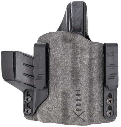 Safariland INCOG-X, Joint Collaboration with Haley Strategic, Inside the Waistband Holster, Fits Sig P320 Carry/X-Carry/Compact/X-Compact/M17/M18, Microfiber Suede Wrapped Boltaron Construction, Black