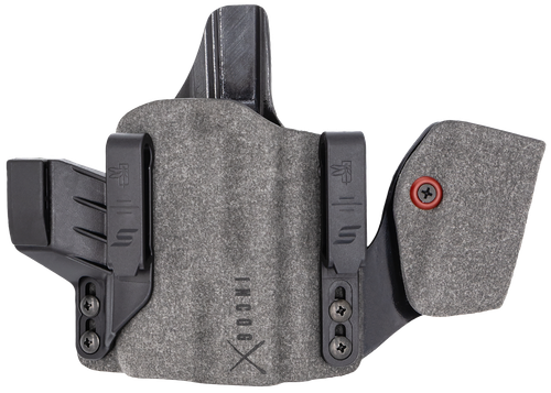 Safariland INCOG, Joint Collaboration with Haley Strategic, Inside the Waistband Holster, Fits Glock 17/19, Integrated Magazine Caddy, Microfiber Suede Wrapped Boltaron Construction, Black